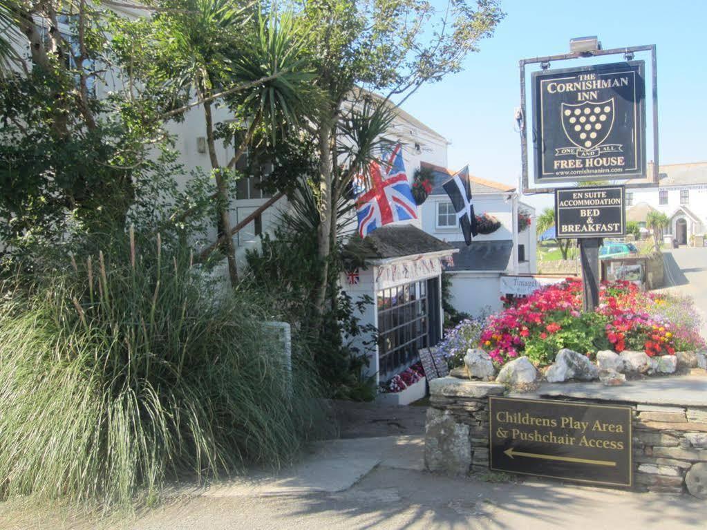 The Cornishman Inn Tintagel Exteriör bild
