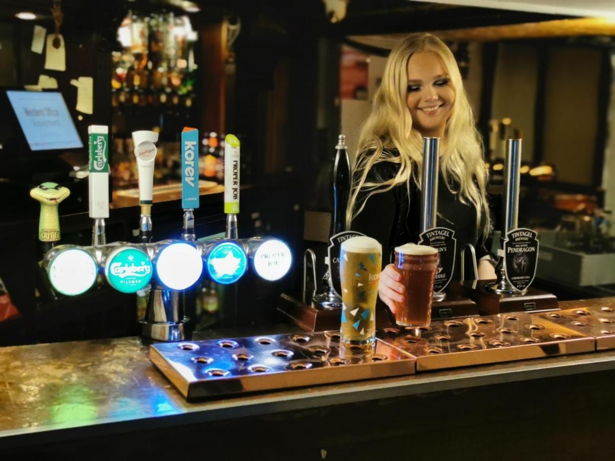 The Cornishman Inn Tintagel Exteriör bild